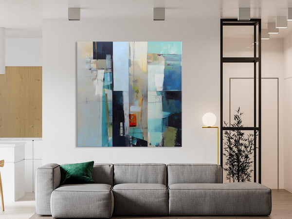 Original Modern Acrylic Art, Abstract Canvas Art for Bedroom, Modern Canvas Art Paintings, Extra Large Abstract Paintings for Dining Room-Silvia Home Craft