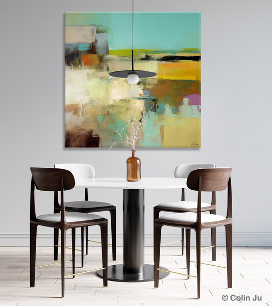 Original Modern Abstract Art for Bedroom, Extra Large Canvas Paintings for Living Room, Abstract Wall Art for Sale, Simple Modern Art-Silvia Home Craft