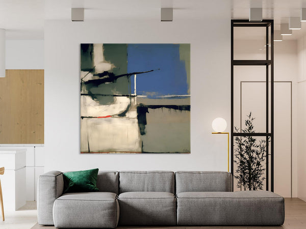 Original Abstract Art for Living Room, Contemporary Wall Art on Canvas, Extra Large Abstract Art for Bedroom, Modern Acrylic Art for Sale-Silvia Home Craft