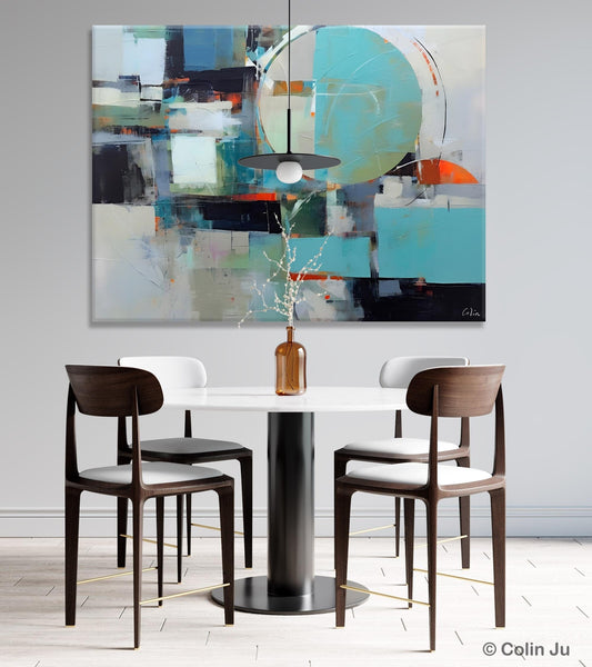 Extra Large Modern Canvas Paintings, Hand Painted Canvas Art, Large Original Wall Art Painting for Bedroom, Acrylic Paintings on Canvas-Silvia Home Craft