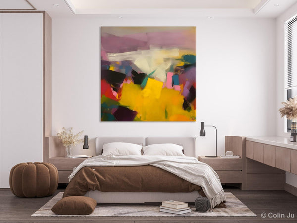 Original Canvas Wall Art, Contemporary Acrylic Paintings, Hand Painted Canvas Art, Modern Abstract Artwork, Large Abstract Painting for Sale-Silvia Home Craft