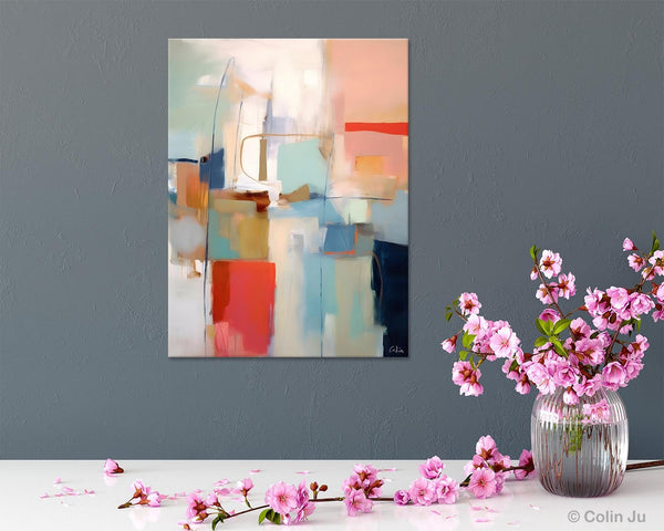 Contemporary Acrylic Painting on Canvas, Large Wall Art Painting for Living Room, Original Canvas Art, Modern Abstract Wall Paintings-Silvia Home Craft