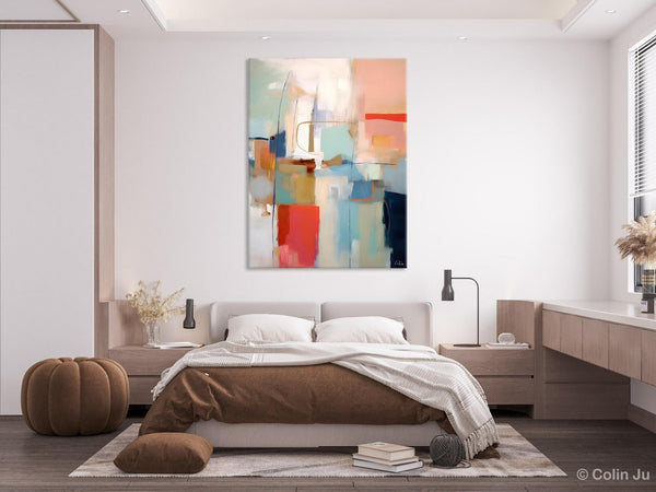 Contemporary Acrylic Painting on Canvas, Large Wall Art Painting for Living Room, Original Canvas Art, Modern Abstract Wall Paintings-Silvia Home Craft