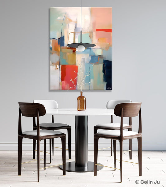Contemporary Acrylic Painting on Canvas, Large Wall Art Painting for Living Room, Original Canvas Art, Modern Abstract Wall Paintings-Silvia Home Craft