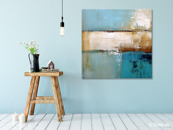 Contemporary Canvas Art, Modern Acrylic Artwork, Hand Painted Canvas Art, Original Abstract Wall Art, Extra Large Abstract Painting for Sale-Silvia Home Craft