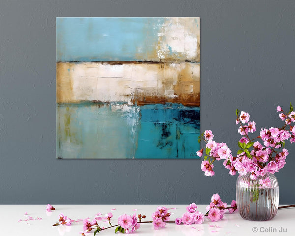 Contemporary Canvas Art, Modern Acrylic Artwork, Hand Painted Canvas Art, Original Abstract Wall Art, Extra Large Abstract Painting for Sale-Silvia Home Craft