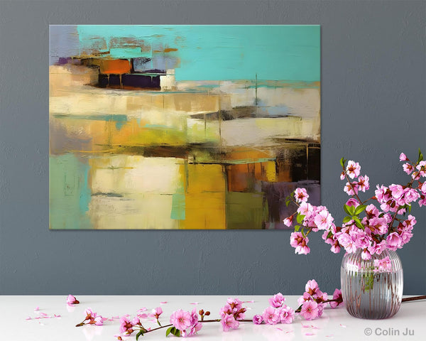 Modern Wall Art Ideas for Bedroom, Extra Large Canvas Painting, Original Abstract Art, Hand Painted Wall Art, Contemporary Acrylic Paintings-Silvia Home Craft