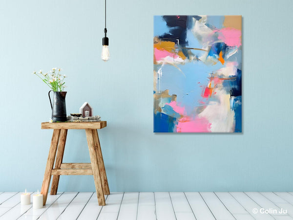 Large Modern Canvas Wall Paintings, Original Abstract Art, Large Wall Art Painting for Living Room, Contemporary Acrylic Painting on Canvas-Silvia Home Craft