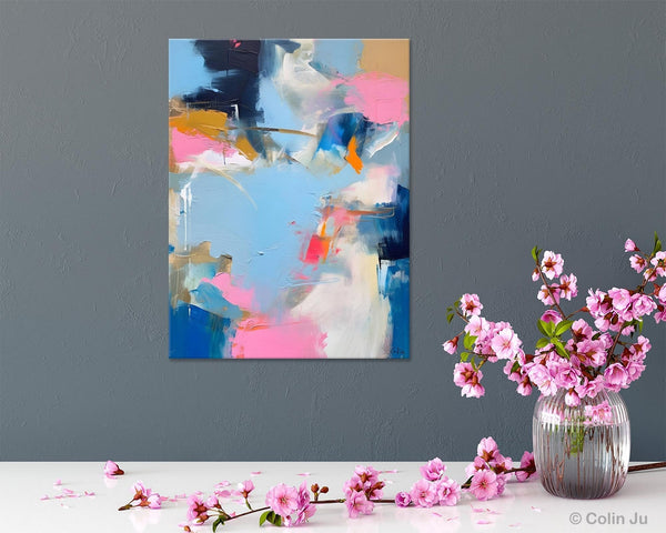 Large Modern Canvas Wall Paintings, Original Abstract Art, Large Wall Art Painting for Living Room, Contemporary Acrylic Painting on Canvas-Silvia Home Craft