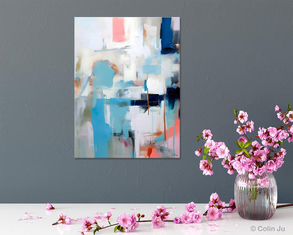 Contemporary Painting, Canvas Paintings for Dining Room, Acrylic Painting on Canvas, Extra Large Modern Wall Art, Original Abstract Painting-Silvia Home Craft