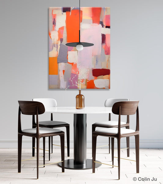 Abstract Wall Paintings, Heavy Texture Canvas Art, Large Contemporary Wall Art, Extra Large Paintings for Bedroom, Original Modern Painting-Silvia Home Craft