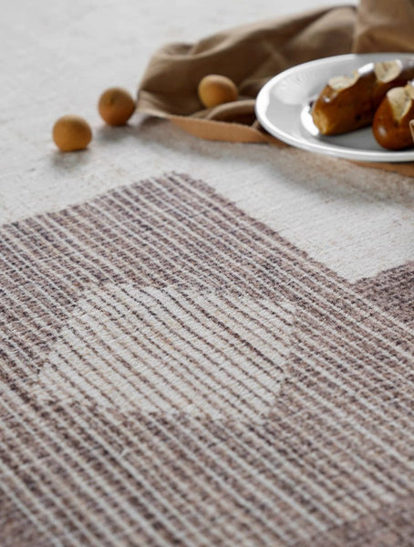 Geometric Modern Rug Placement Ideas for Bedroom, Contemporary Modern Rugs for Dining Room, Mid Century Modern Rugs for Living Room-Silvia Home Craft