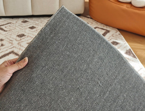 Contemporary Area Rugs for Bedroom, Geometric Modern Rugs for Dining Room, Dining Room Floor Carpets, Mid Century Modern Living Room Rugs-Silvia Home Craft