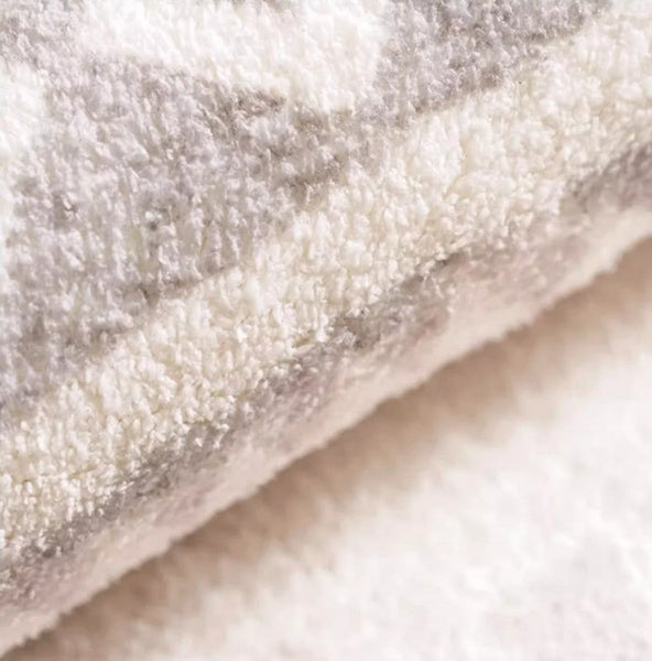 Hallway Modern Runner Rugs, Modern Runner Rugs Next to Bed, Contemporary Rug Ideas for Living Room, Extra Large Modern Rugs for Dining Room-Silvia Home Craft