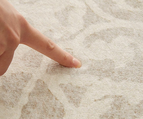 French Style Modern Rugs for Bedroom, Modern Rugs for Interior Design, Contemporary Modern Rugs under Dining Room Table, Soft Rugs for Living Room-Silvia Home Craft