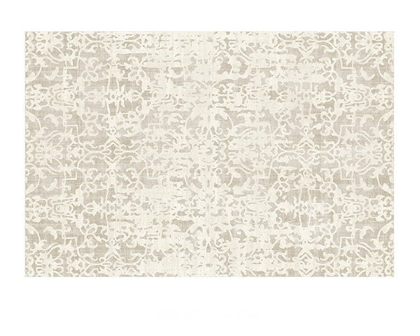 French Style Modern Rugs for Bedroom, Modern Rugs for Interior Design, Contemporary Modern Rugs under Dining Room Table, Soft Rugs for Living Room-Silvia Home Craft