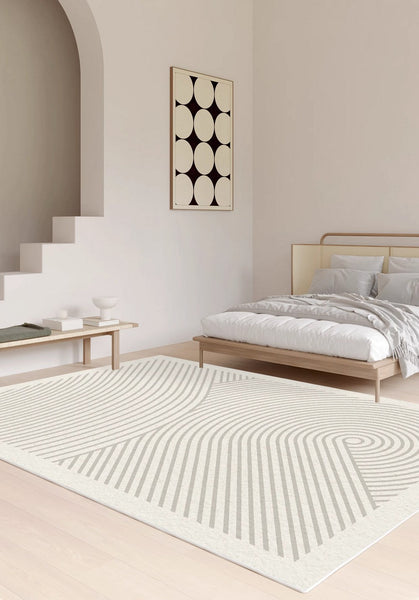 Unique Modern Rugs for Living Room, Extra Large Modern Rugs for Bedroom, Contemporary Modern Rugs for Dining Room-Silvia Home Craft