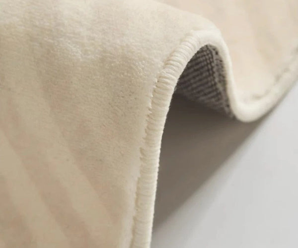 Modern Round Rugs for Dining Room, Circular Modern Rugs for Bedroom, Thick Round Rugs under Coffee Table, Contemporary Modern Rug Ideas for Living Room-Silvia Home Craft