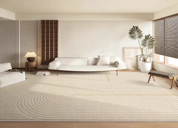 Large Modern Rugs for Living Room, Geometric Modern Rug Placement Ideas for Dining Room, Abstract Contemporary Modern Rugs for Bedroom-Silvia Home Craft