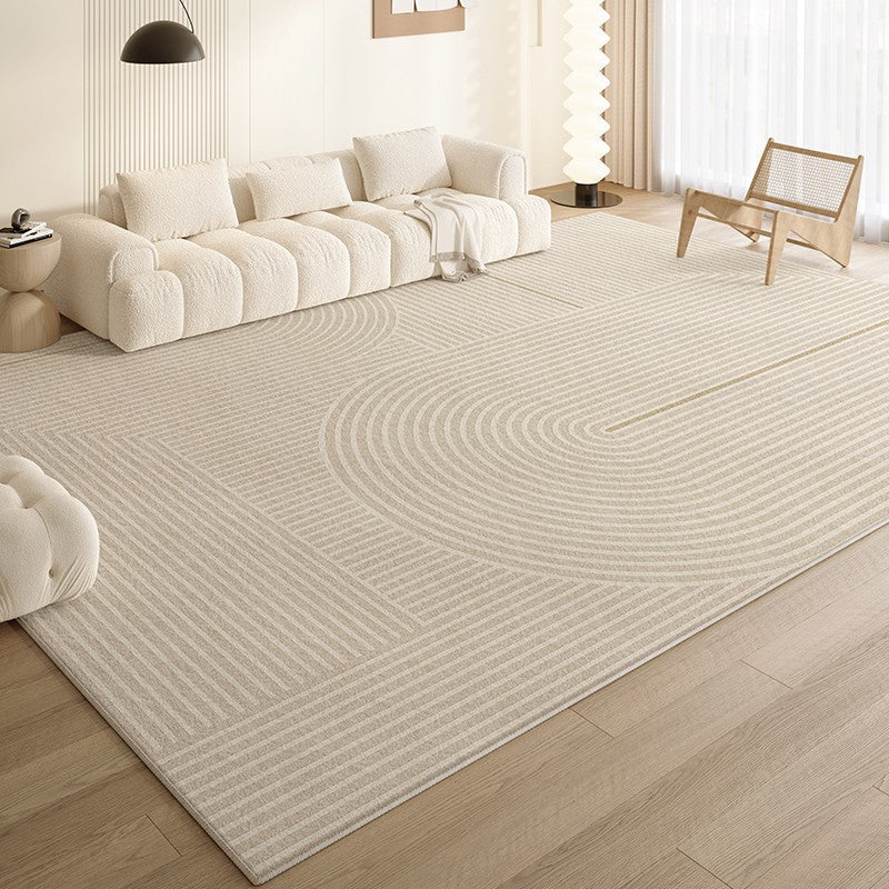 Large Modern Rugs for Living Room, Geometric Modern Rug Placement Ideas for Dining Room, Abstract Contemporary Modern Rugs for Bedroom-Silvia Home Craft