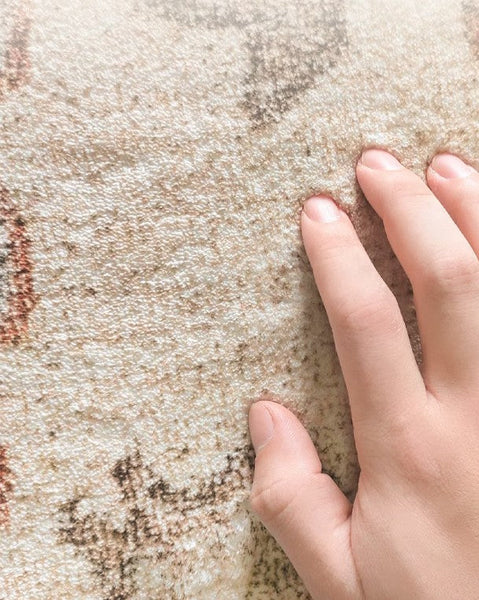 Modern Rugs for Living Room, Flower Pattern Modern Rugs for Farmhouse, Bedroom Modern Rugs, Modern Rugs for Dining Room-Silvia Home Craft