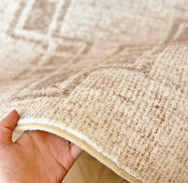 Modern Rug Ideas for Bedroom, Geometric Modern Rug Placement Ideas for Living Room, Contemporary Area Rugs for Dining Room-Silvia Home Craft