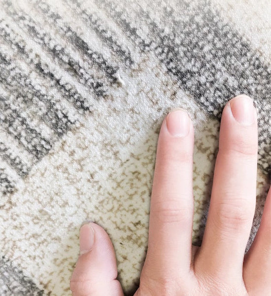 Modern Floor Rugs for Bedroom, Extra Large Geometric Modern Rugs for Office, Large Gray Floor Rugs for Living Room, Dining Room Floor Rug-Silvia Home Craft