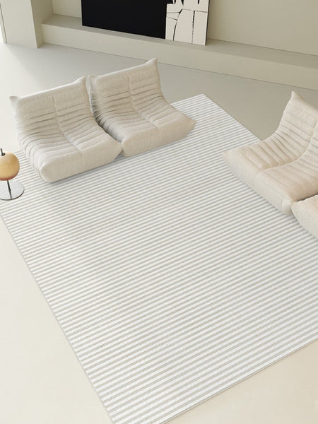 Simple Modern Carpets for Interior Design, Modern Rugs for Dining Room, Abstract Geometric Modern Rugs for Living Room, Soft Modern Rugs for Bedroom-Silvia Home Craft