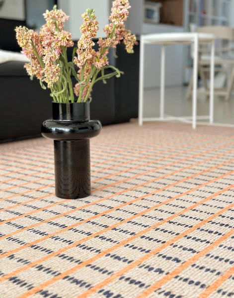 Geometric Area Rugs under Coffee Table, Modern Rugs for Living Room, Contemporary Modern Rugs for Dining Room, Large Modern Rugs for Bedroom-Silvia Home Craft