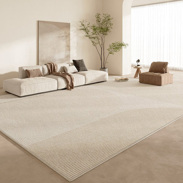 Large Modern Rugs for Living Room, Mid Century Modern Rugs for Bedroom, Contemporary Abstract Rugs under Dining Room Table-Silvia Home Craft