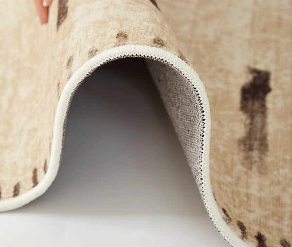 Modern Rugs under Dining Room Table, Contemporary Abstract Rugs Next to Bed, Geometric Modern Carpets for Office, Large Modern Rugs for Living Room-Silvia Home Craft