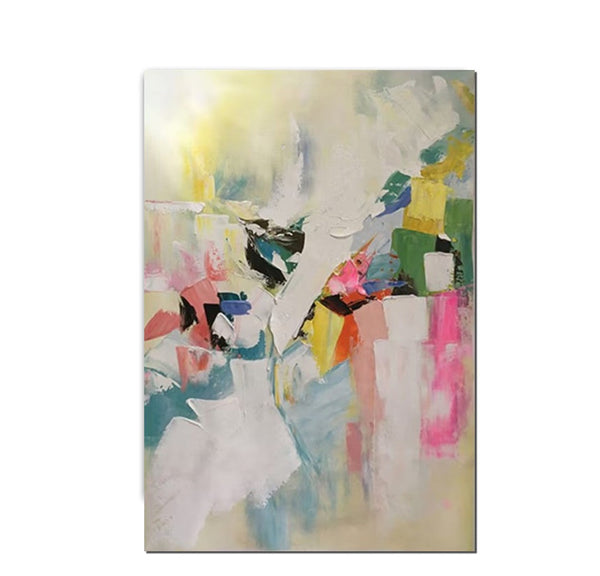 Large Canvas Art Ideas, Large Painting for Living Room, Contemporary Acrylic Art Painting, Buy Large Paintings Online, Simple Modern Art-Silvia Home Craft