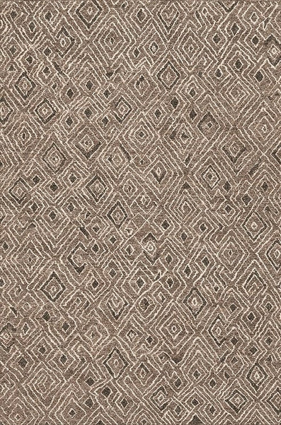 Large Modern Rugs for Living Room, Brown Modern Rug Ideas for Bedroom, Abstract Geometric Modern Rugs, Modern Rugs for Dining Room-Silvia Home Craft