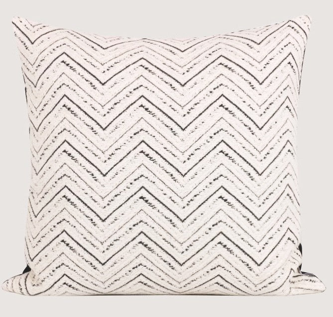 Geometric Modern Sofa Throw Pillows, Simple Abstract Contemporary Throw Pillow for Living Room, Large Decorative Throw Pillows for Couch-Silvia Home Craft