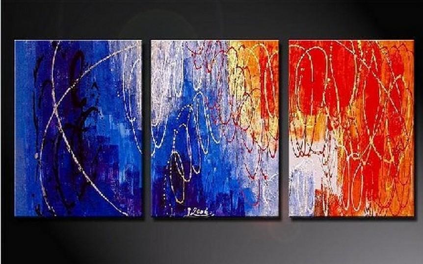 Large Painting, Canvas Art, Abstract Art, Canvas Painting, Abstract Oil Painting, Living Room Art, Modern Art, 3 Piece Wall Art, Abstract Painting, Acrylic Art-Silvia Home Craft