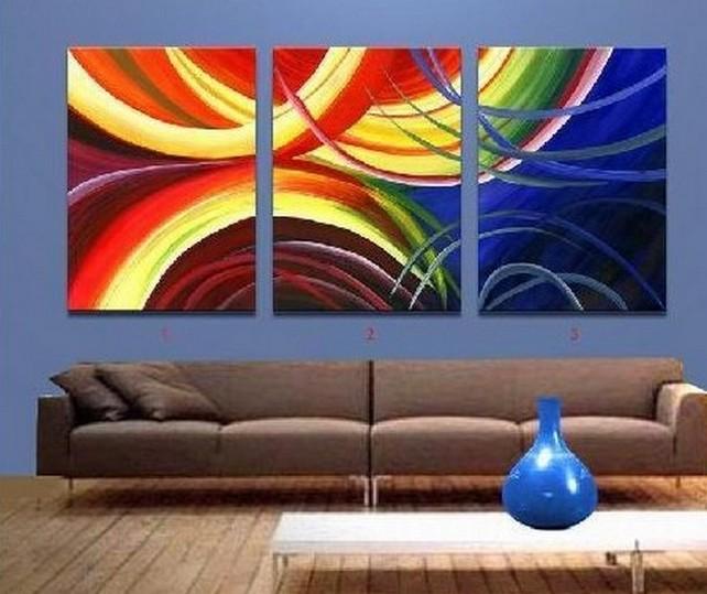Large Abstract Painting, Abstract Canvas Painting, Living Room Wall Art Ideas, Modern Abstract Painting, Simple Modern Art-Silvia Home Craft