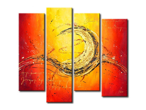 Modern Contemporary Paintings, Living Room Canvas Painting, Acrylic Painting Abstract, Bedroom Wall Art Painting-Silvia Home Craft
