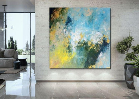 Extra Large Paintings for Bedroom, Simple Painting Ideas for Living Room, Contemporary Abstract Paintings, Abstract Acrylic Wall Painting, Modern Canvas Painting-Silvia Home Craft
