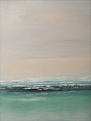 Original Landscape Painting, Seascape Canvas Painting, Living Room Wall Art Painting, Hand Painted Artwork, Large Original Paintings-Silvia Home Craft