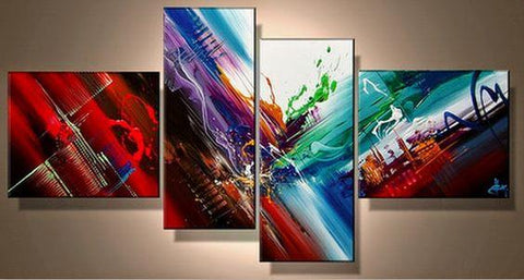 Abstract Canvas Painting, Extra Large Painting, Living Room Wall Art Ideas, Modern Art for Sale, Hand Painted Canvas Art, Modern Canvas Paintings-Silvia Home Craft