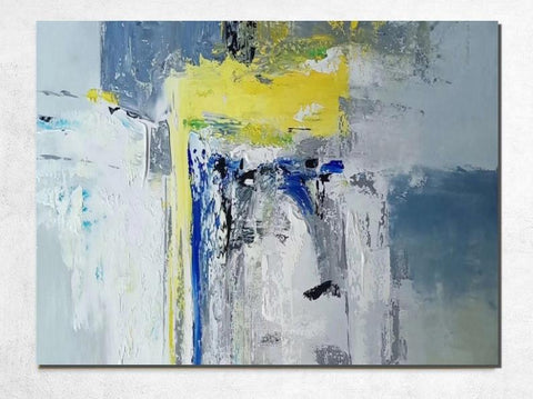 Extra Large Paintings, Modern Abstract Art Paintings, Abstract Acrylic Painting for Bedroom, Living Room Wall Painting-Silvia Home Craft