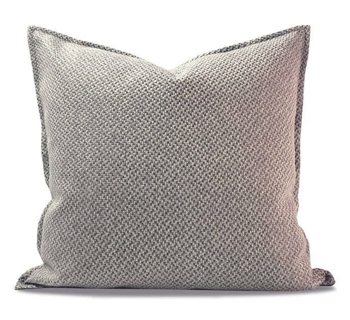 Simple Decorative Throw Pillows, Large Throw Pillow for Interior Design, Large Gray Square Modern Throw Pillows for Couch, Contemporary Modern Sofa Pillows-Silvia Home Craft