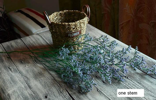 Dried Flowers, A Bunch Dried Limoniums, Flower Bunches, Dried Floral Arrangements-Silvia Home Craft