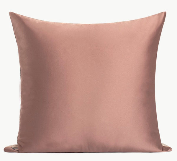Pink Modern Sofa Throw Pillows, Large Decorative Throw Pillows for Couch, Abstract Contemporary Throw Pillow for Living Room-Silvia Home Craft