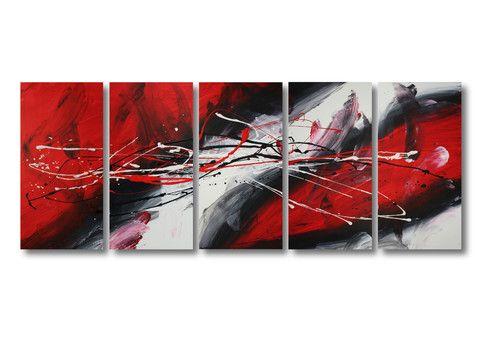 Large Acrylic Painting, Modern Abstract Painting, Wall Art Painting for Living Room, Simple Modern Art, Painting for Sale-Silvia Home Craft