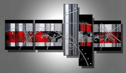 Living Room Wall Art, Hand Painted Canvas Painting, Modern Paintings, Contemporary Painting, Acrylic Artwork-Silvia Home Craft
