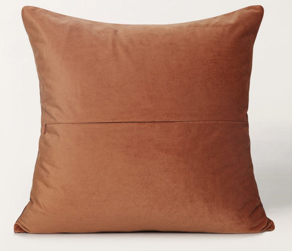 Modern Sofa Pillow, Modern Throw Pillows, Orange Throw Pillow for Couch, Orange Decorative Pillow, Throw Pillow for Living Room-Silvia Home Craft