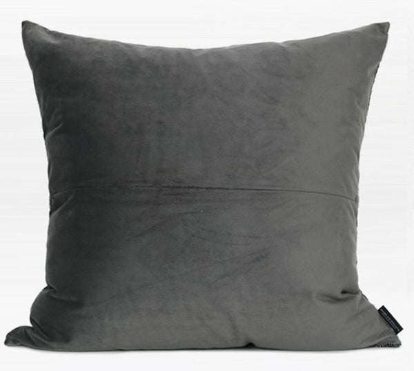 Modern Sofa Pillow, Modern Throw Pillows, Blue Decorative Pillow, Square Pillow, Throw Pillow for Living Room-Silvia Home Craft