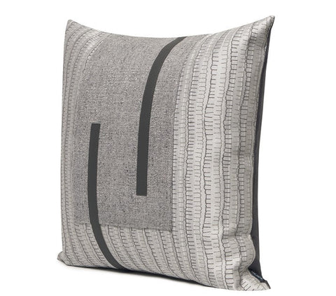 Gray Modern Simple Throw Pillows for Living Room, Decorative Modern Sofa Pillows, Modern Throw Pillows for Couch, Large Simple Modern Pillows-Silvia Home Craft