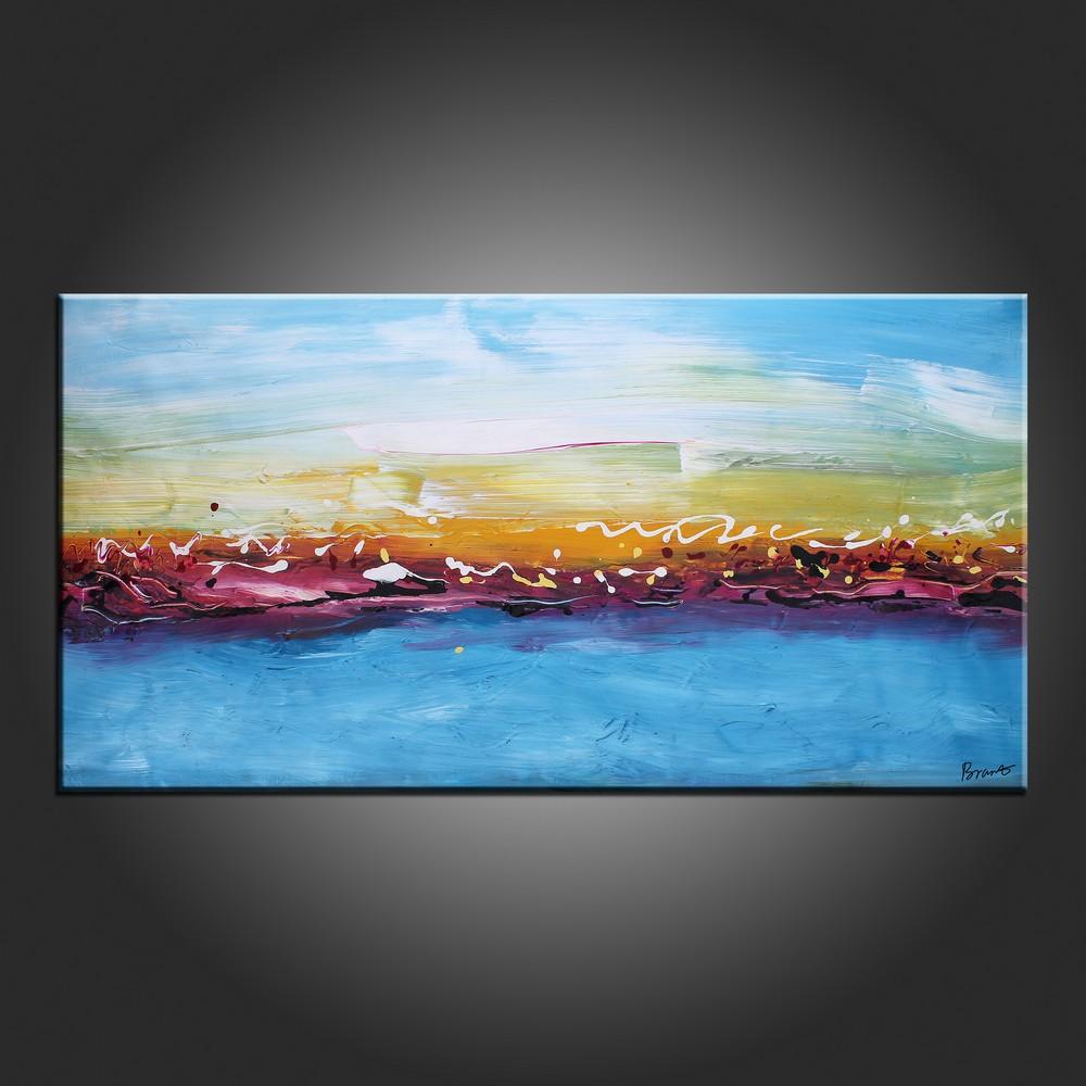 Modern Art, Contemporary Art, Art Painting, Abstract Art, Abstract Art Painting, Dining Room Wall Art, Canvas Art-Silvia Home Craft